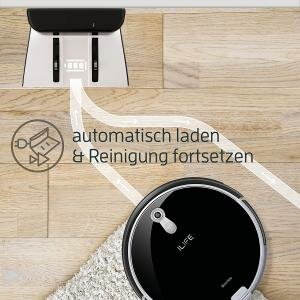 ILIFE Robot A8 Saugroboter mit Ladestation