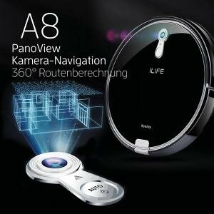 ILIFE A8 Saugroboter Navigation